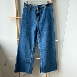 Zara wide leg, high rise jeans 👖👖